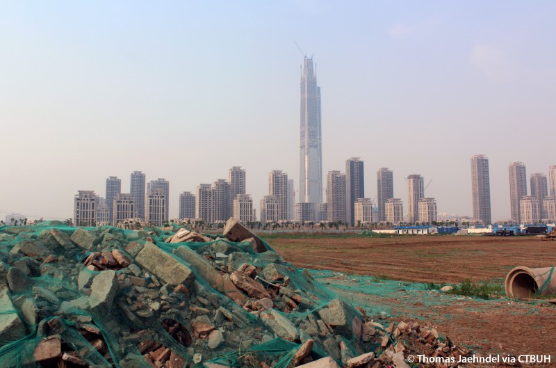 天津117大厦实景