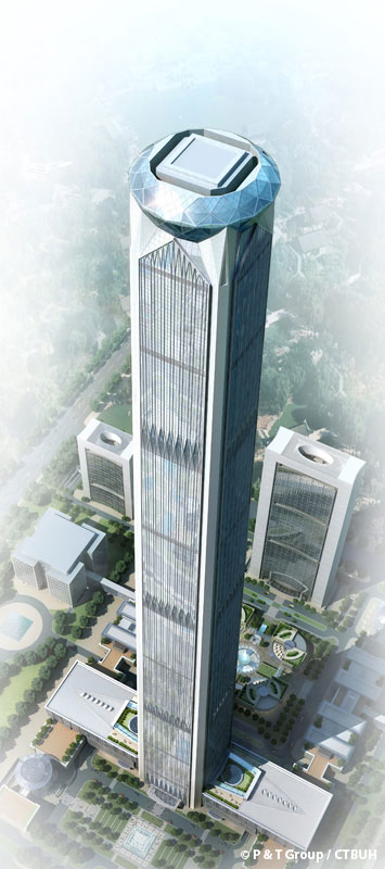 天津117大厦效果图